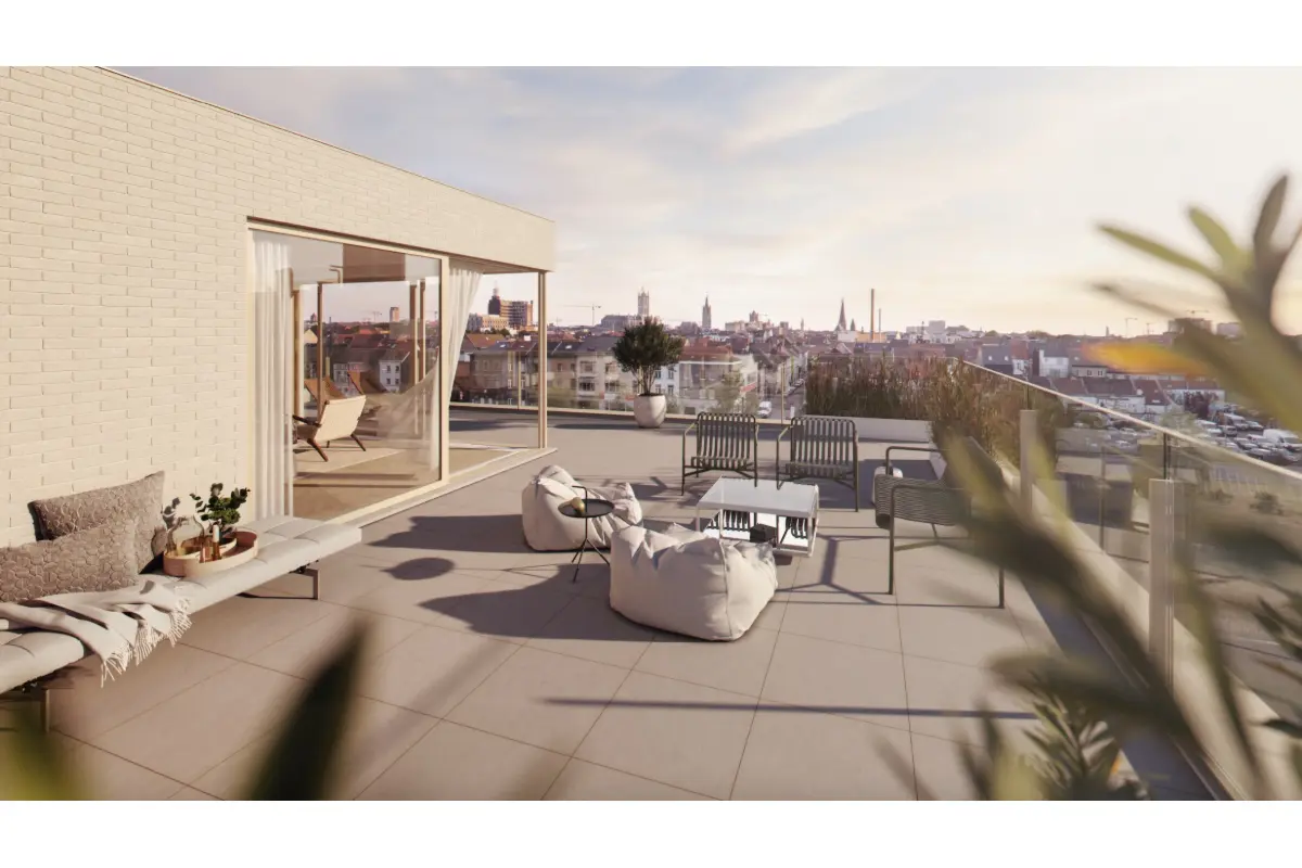 Penthouse te  koop in Gent 9000 1079500.00€ 3 slaapkamers 132.00m² - Zoekertje 3821