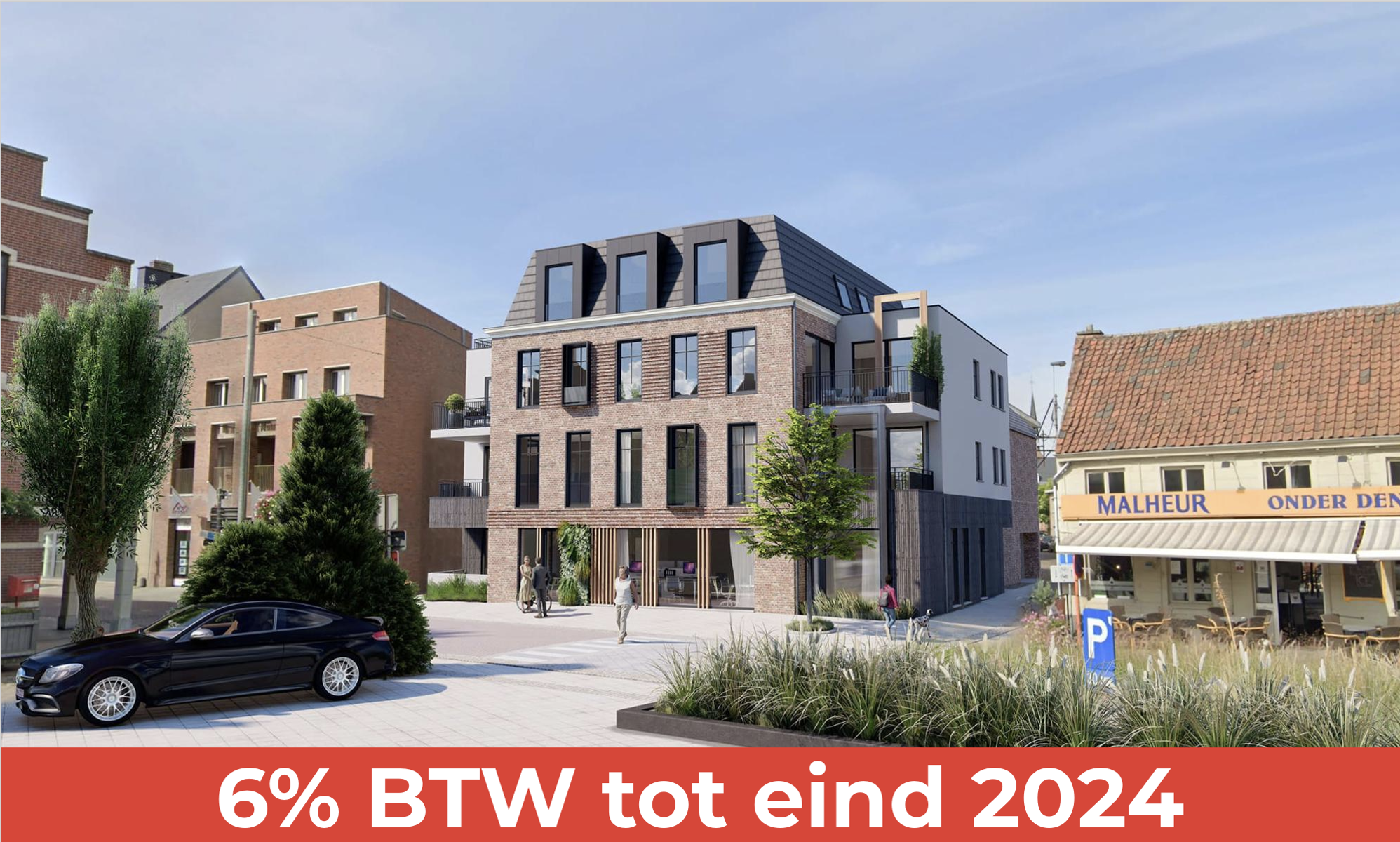 Appartement te  koop in Buggenhout 9255 335000.00€ 2 slaapkamers 94.00m² - Zoekertje 1365491