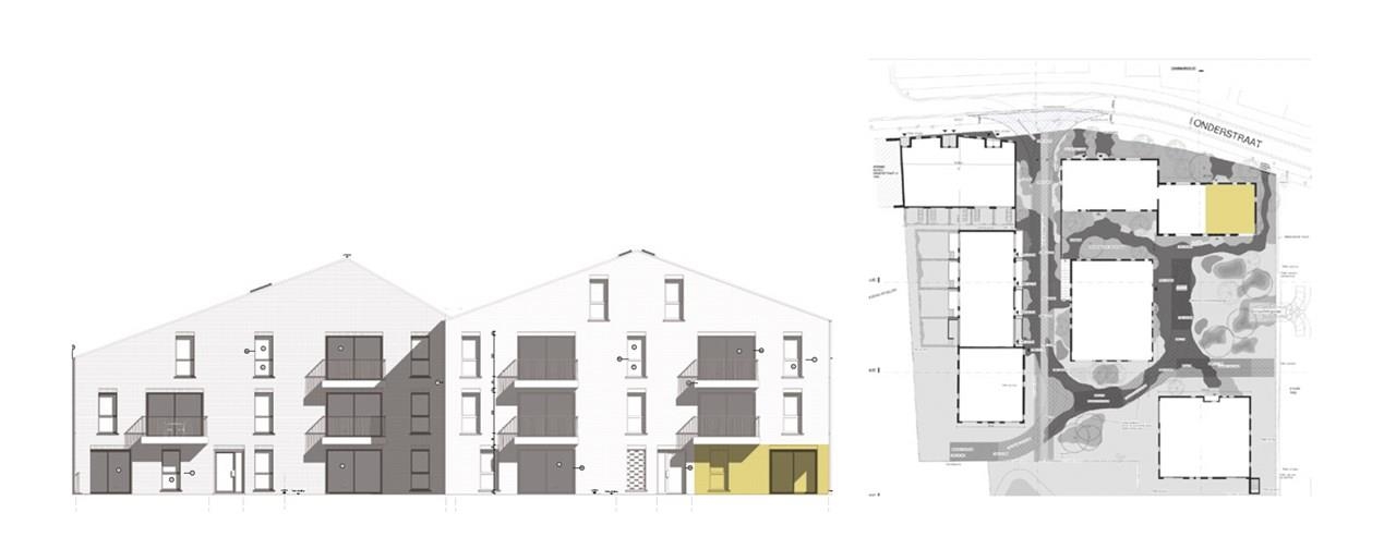 Appartementsgebouw te koop in Gavere 9890 269000.00€ 1 slaapkamers 86.00m² - Zoekertje 15288