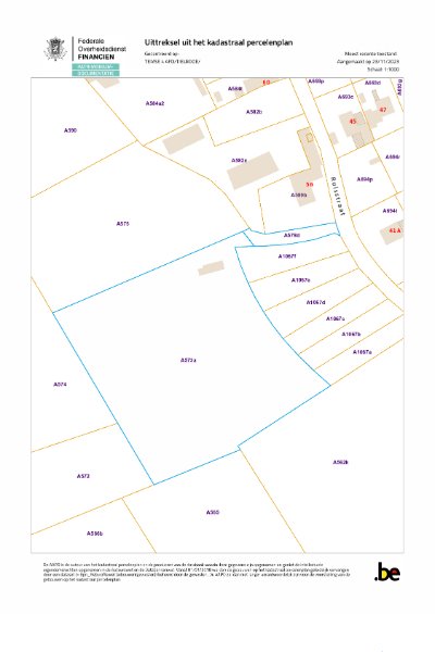 Niet bebouwbare grond te  koop in Tielrode 9140 125000.00€  slaapkamers m² - Zoekertje 1179023