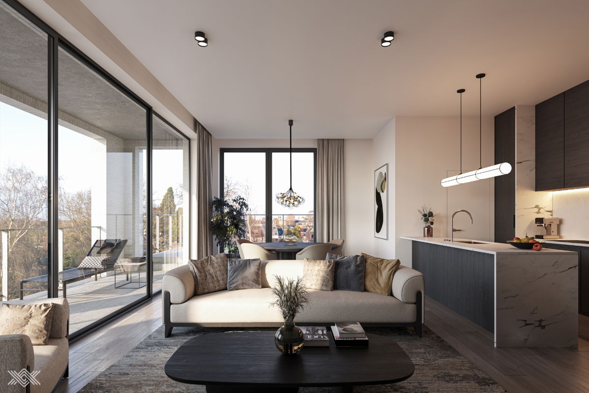 Appartement te koop in Wetteren 9230 340000.00€ 2 slaapkamers 105.00m² - Zoekertje 276780