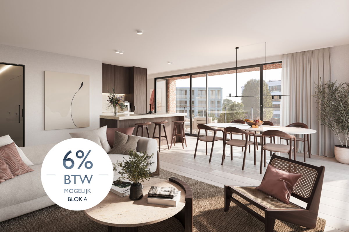 Appartement te koop in Wetteren 9230 260000.00€ 1 slaapkamers 87.00m² - Zoekertje 276779
