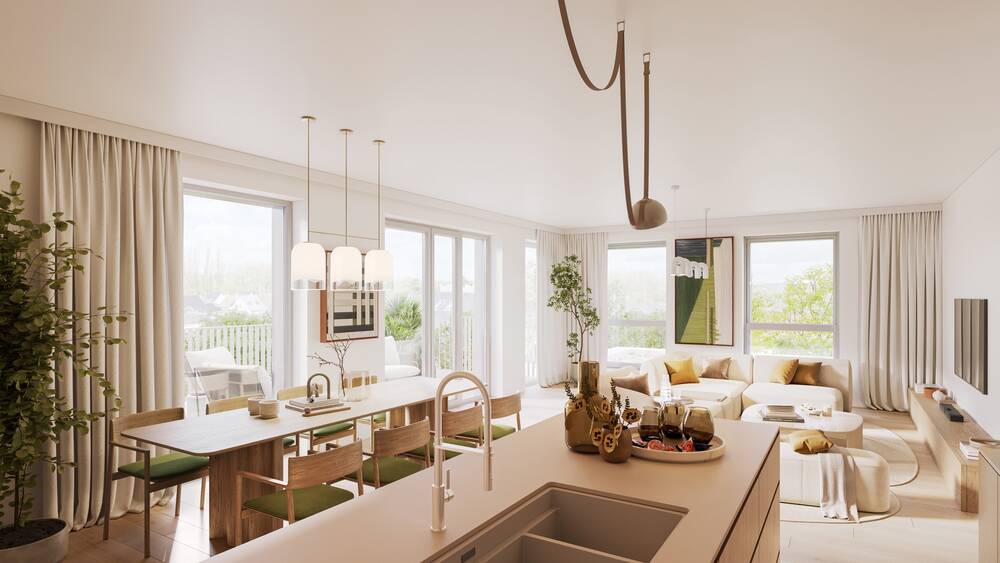 Penthouse te  koop in Denderleeuw 9470 457500.00€ 3 slaapkamers 129.50m² - Zoekertje 1372786