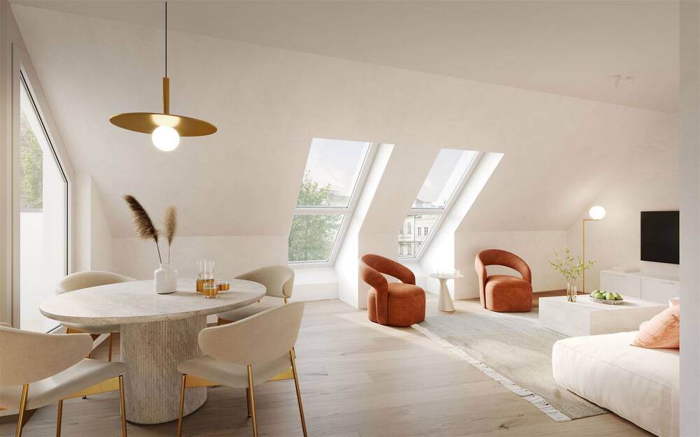 Penthouse te  koop in Gent 9000 575000.00€ 2 slaapkamers 82.50m² - Zoekertje 1373864