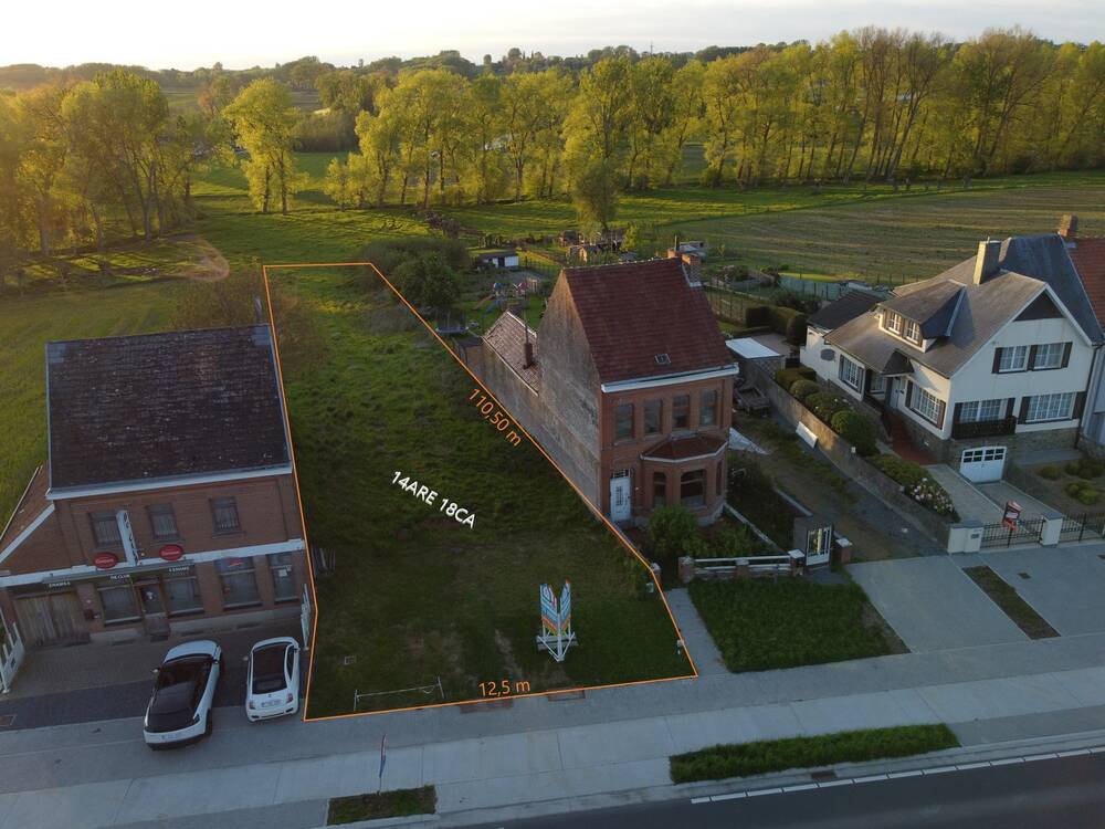 Grond te  koop in Brakel 9660 110000.00€  slaapkamers m² - Zoekertje 38059