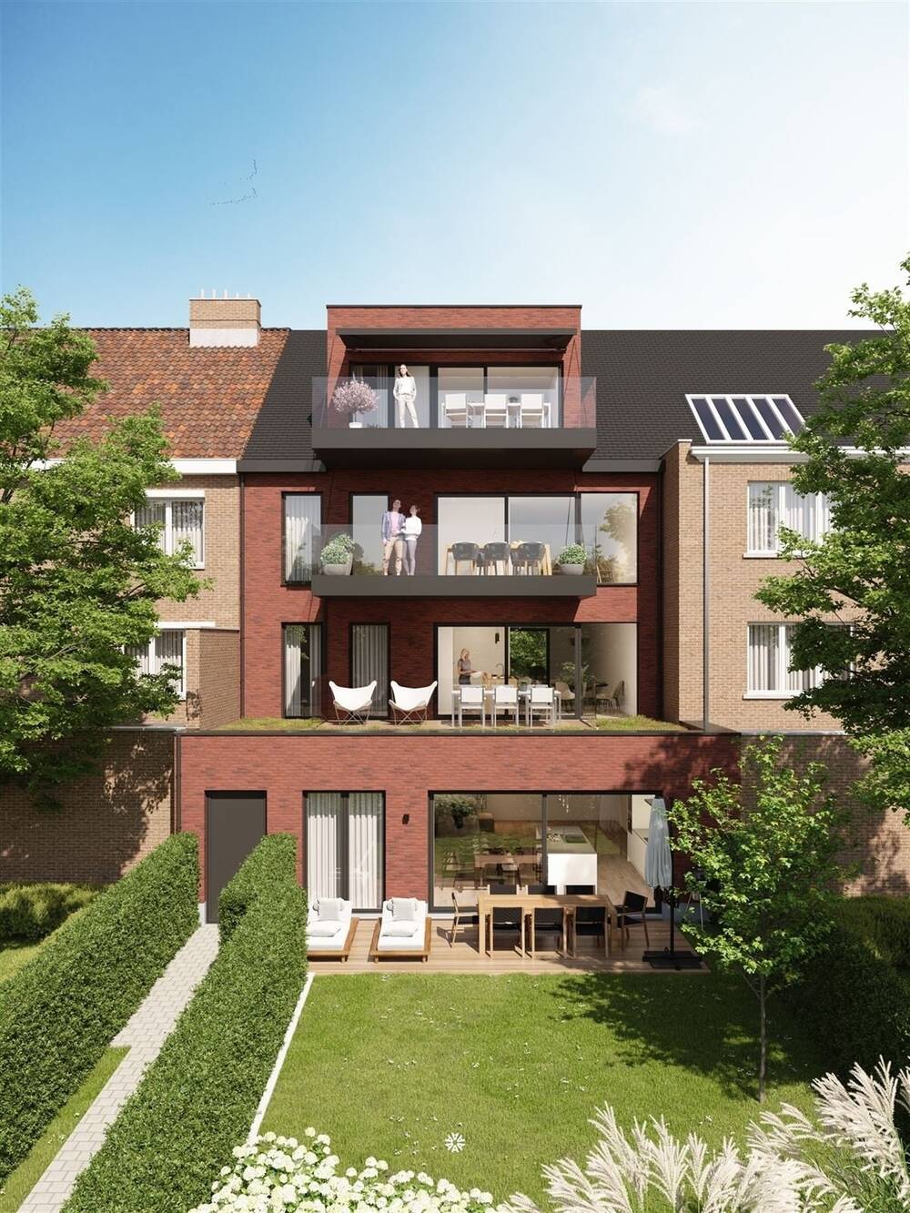 Appartement te  koop in Sint-Niklaas 9100 520000.00€ 2 slaapkamers 97.00m² - Zoekertje 1321492