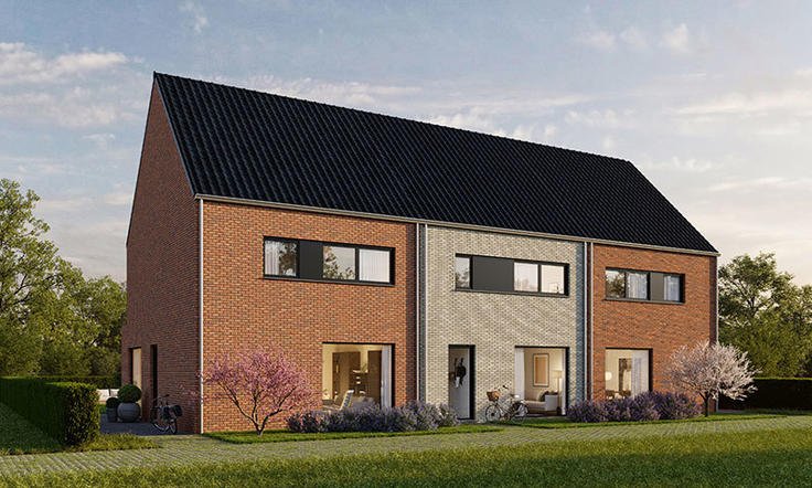 Huis te  koop in Denderleeuw 9470 418200.00€ 3 slaapkamers 184.00m² - Zoekertje 90000