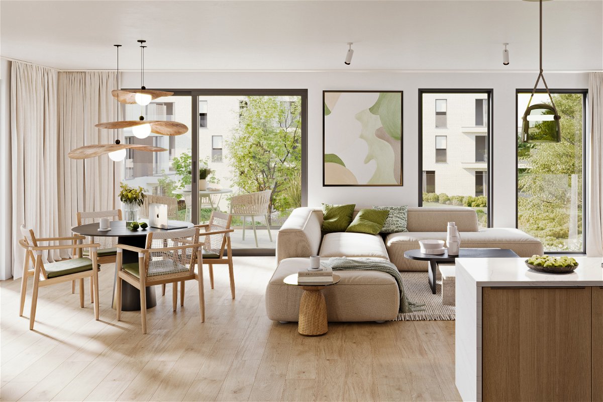 Appartement te  koop in Kruishoutem 9770 360000.00€ 2 slaapkamers 98.00m² - Zoekertje 1357109