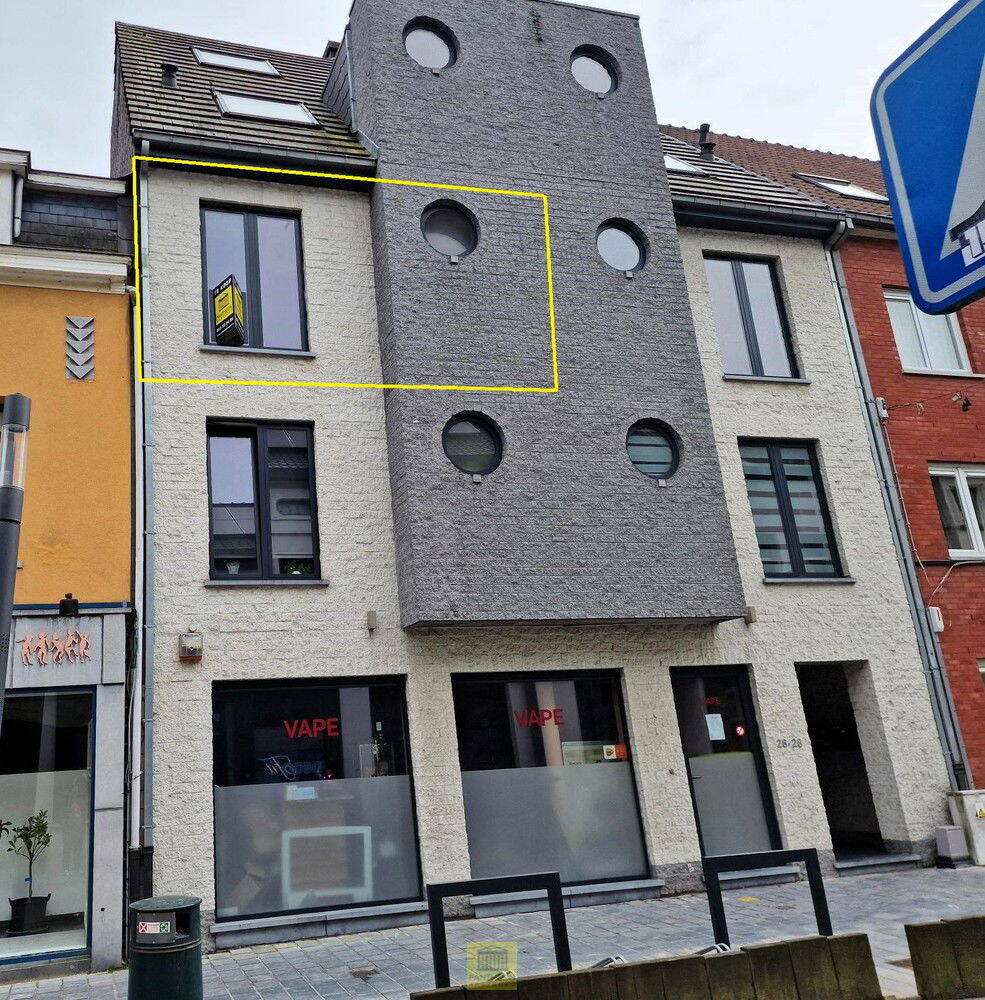 Appartement te  koop in Ninove 9400 195000.00€ 1 slaapkamers m² - Zoekertje 278553