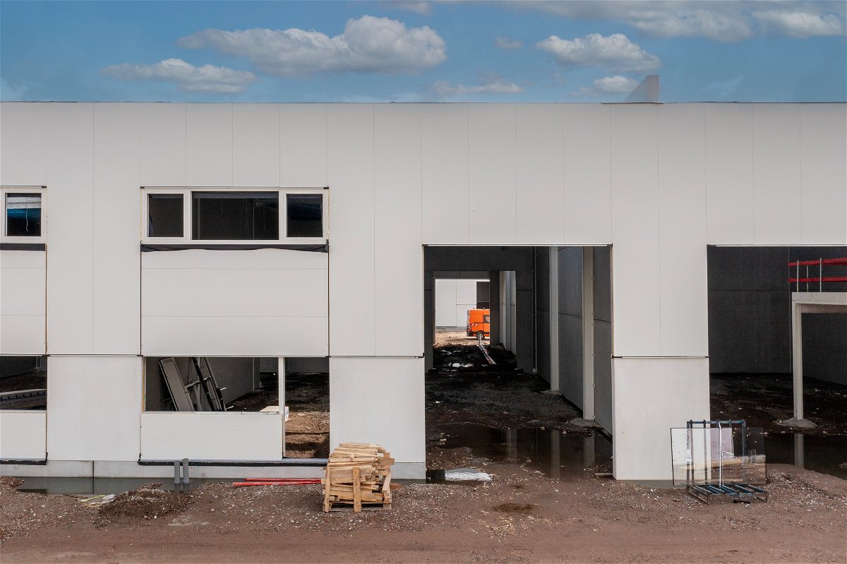 Industrie te huur in Evergem 9940 1275.00€ slaapkamers m² - Zoekertje 92510