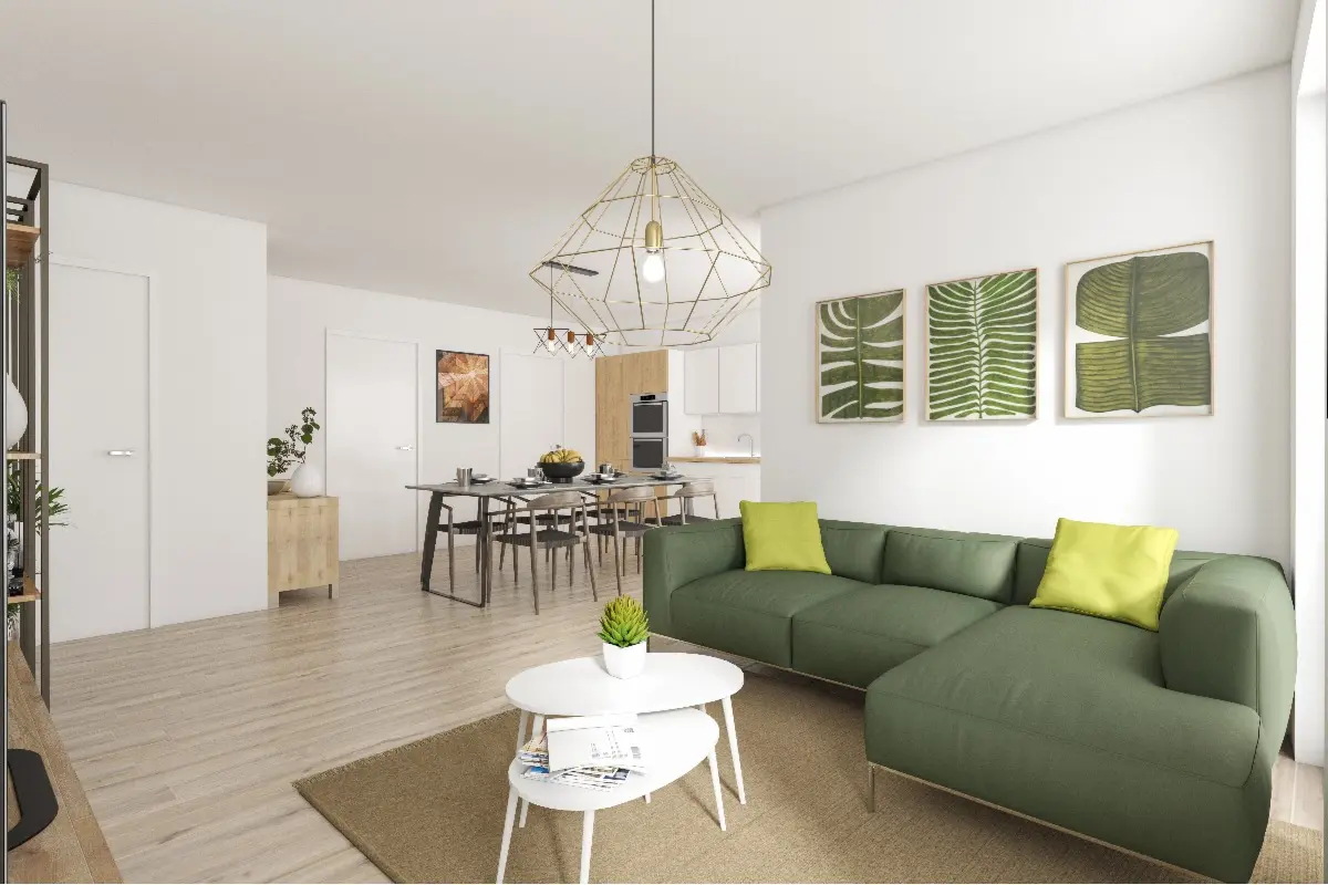 Appartement te  koop in Eeklo 9900 219000.00€ 1 slaapkamers 65.00m² - Zoekertje 70805