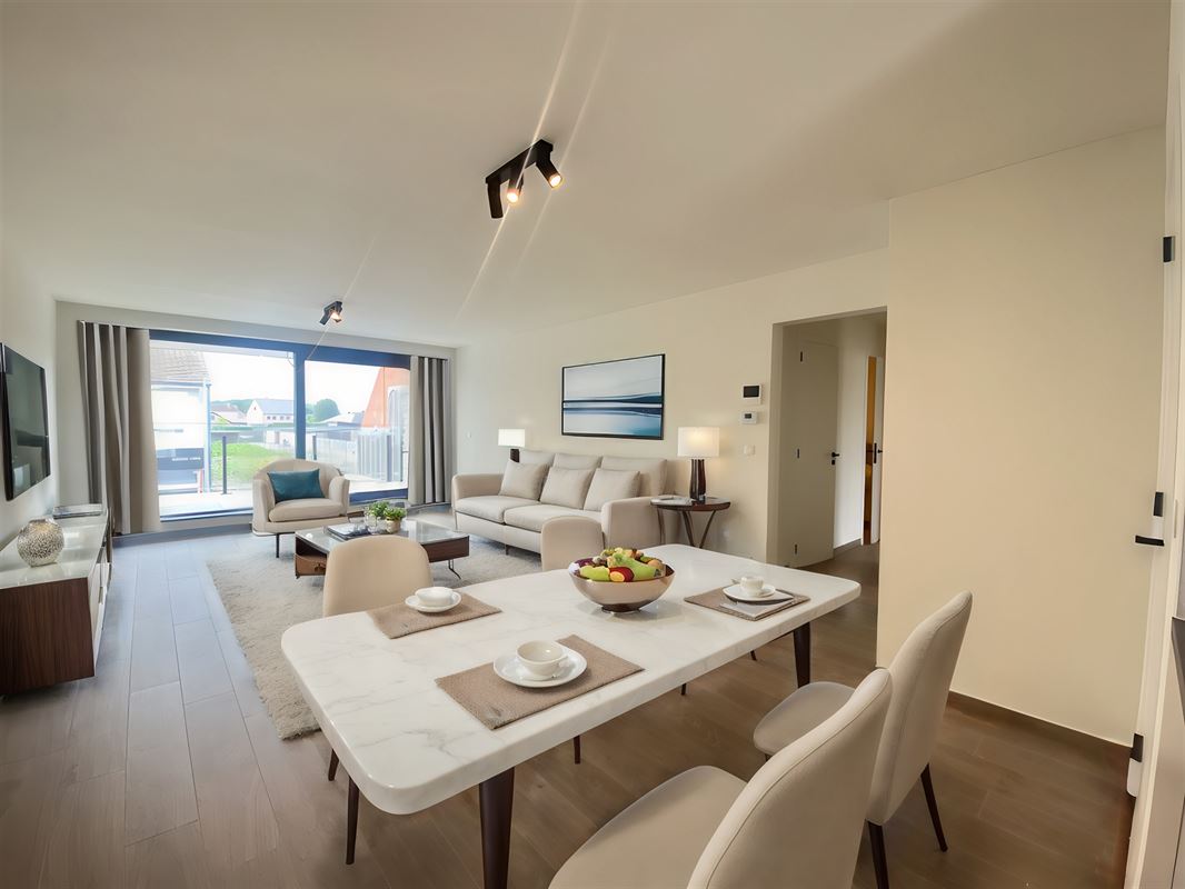 Appartement te  huur in Sleidinge 9940 945.00€ 2 slaapkamers 92.00m² - Zoekertje 280331