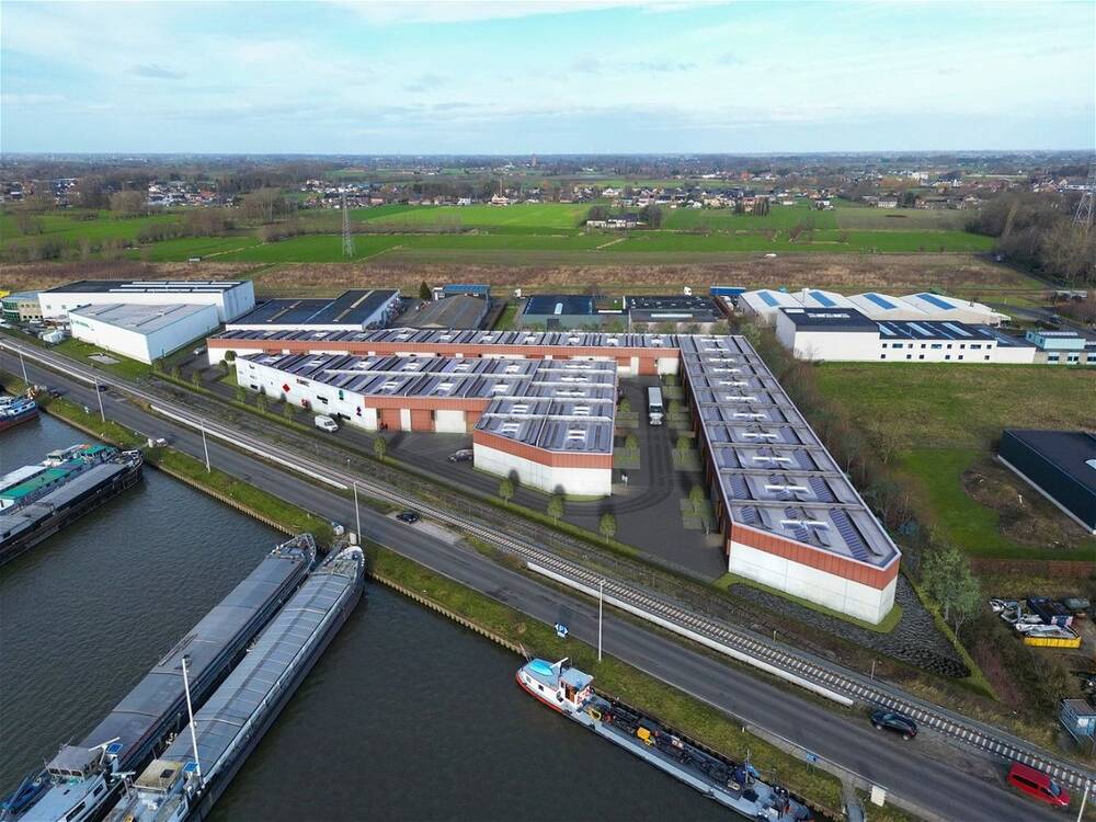 Industrie te huur in Evergem 9940 1400.00€ slaapkamers m² - Zoekertje 112220