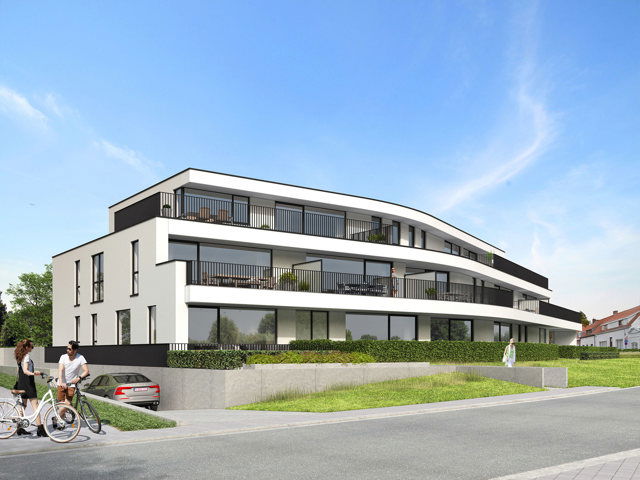 Appartement te  koop in Zomergem 9930 408000.00€ 2 slaapkamers 103.00m² - Zoekertje 281665