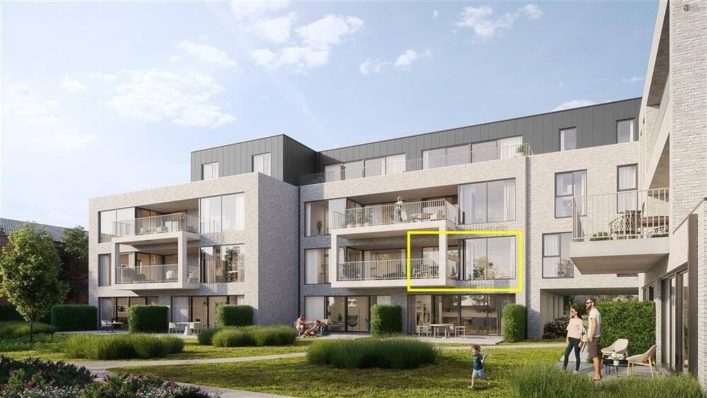 Appartement te  koop in Moerbeke-Waas 9180 297000.00€ 2 slaapkamers 101.00m² - Zoekertje 200088