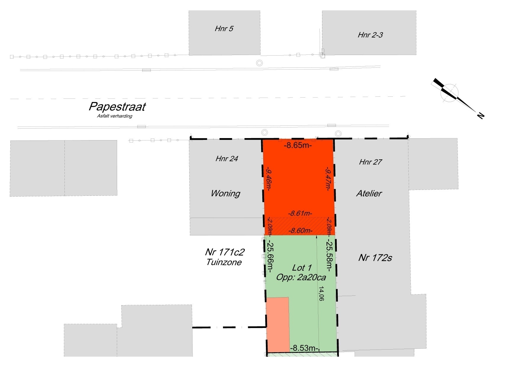 Grond te koop in Denderleeuw 9470 90000.00€ slaapkamers m² - Zoekertje 239943