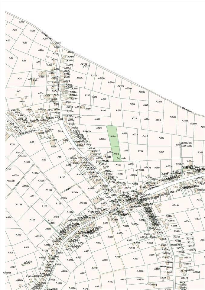Niet bebouwbare grond te  koop in Belsele 9111 105000.00€  slaapkamers m² - Zoekertje 264468
