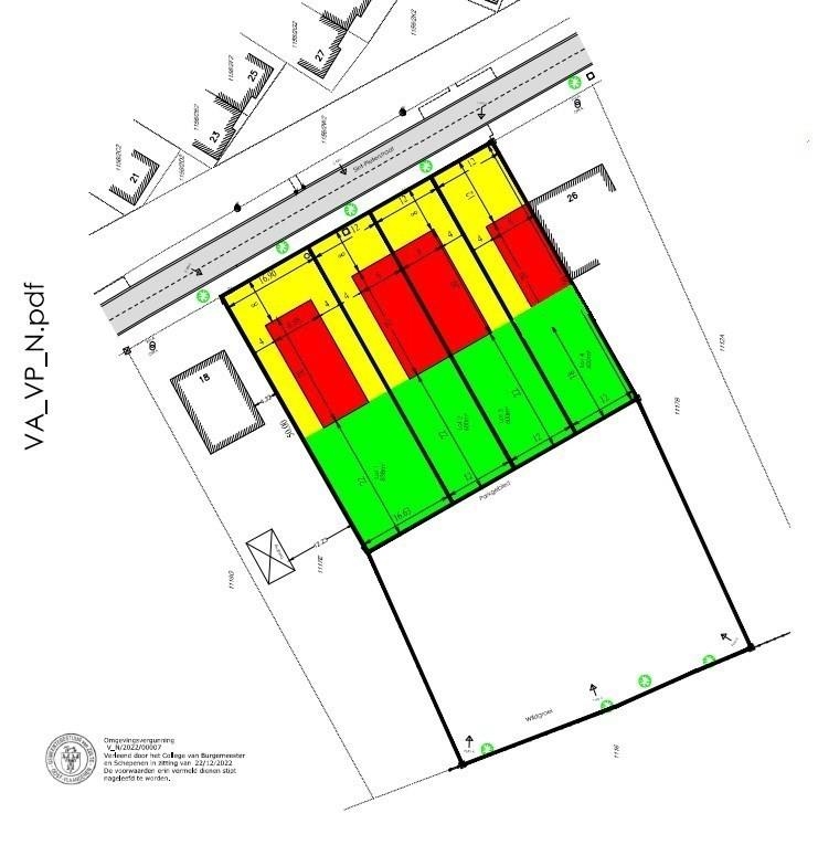 Bouwgrond te koop in Zulte 9870 185400.00€ slaapkamers m² - Zoekertje 271109