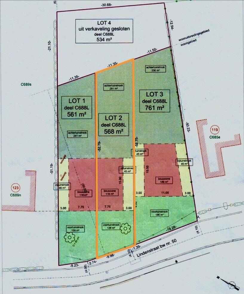 Grond te koop in Aalst 9300 227000.00€ slaapkamers m² - Zoekertje 314414