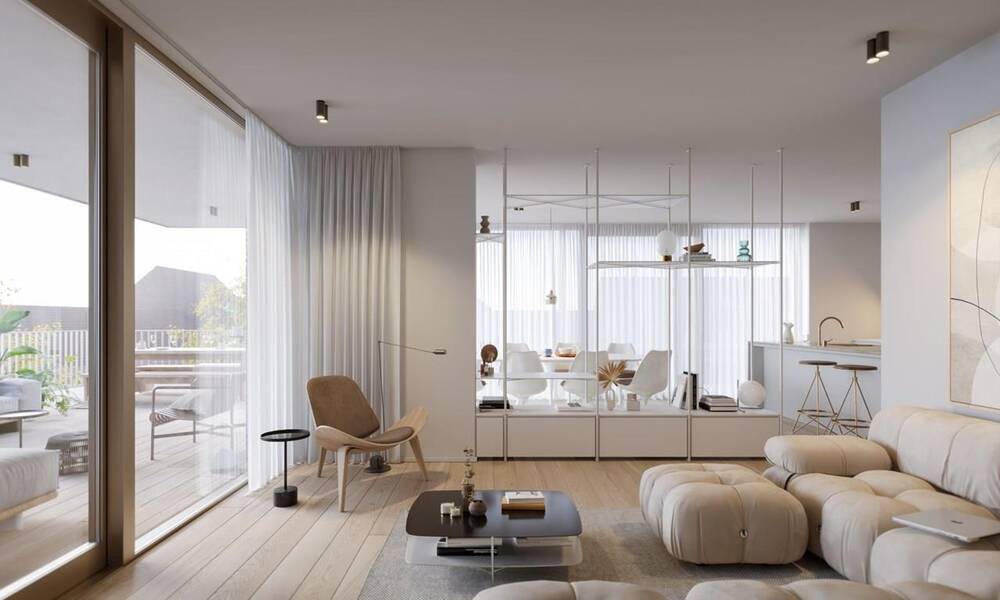 Penthouse te  koop in Oudenaarde 9700 525000.00€ 2 slaapkamers 132.00m² - Zoekertje 396409