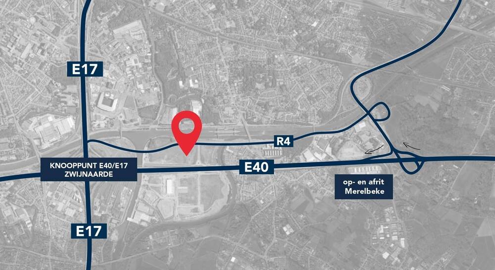 Handelszaak te huur in Zwijnaarde 9052 0.00€ slaapkamers 5000.00m² - Zoekertje 397531