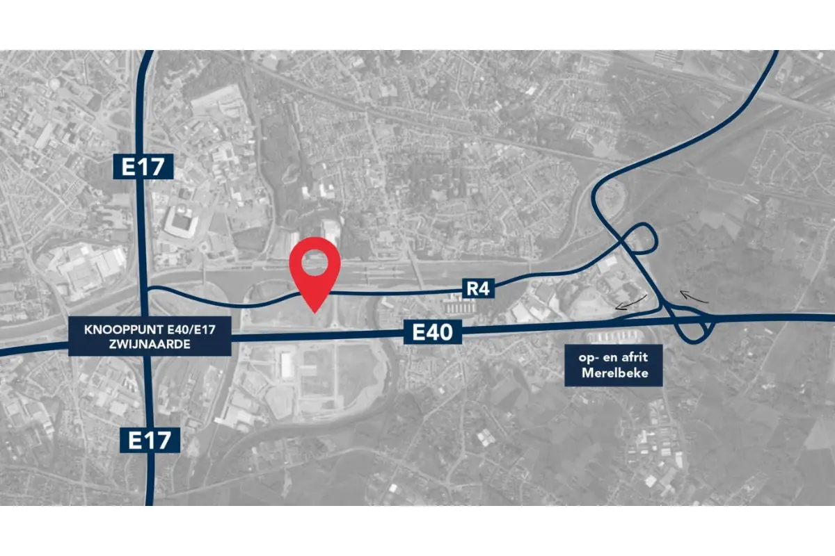Handelszaak te  huur in Zwijnaarde 9052 0.00€  slaapkamers 5000.00m² - Zoekertje 397531