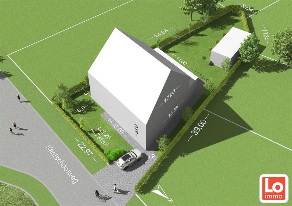 Grond te koop in Lochristi 9080 252700.00€ slaapkamers m² - Zoekertje 398217