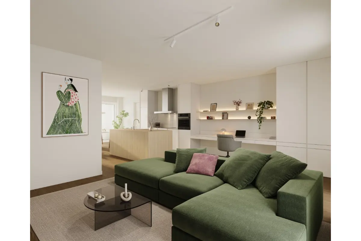 Appartement te  koop in Beveren-Waas 9120 380000.00€ 3 slaapkamers 127.00m² - Zoekertje 424185