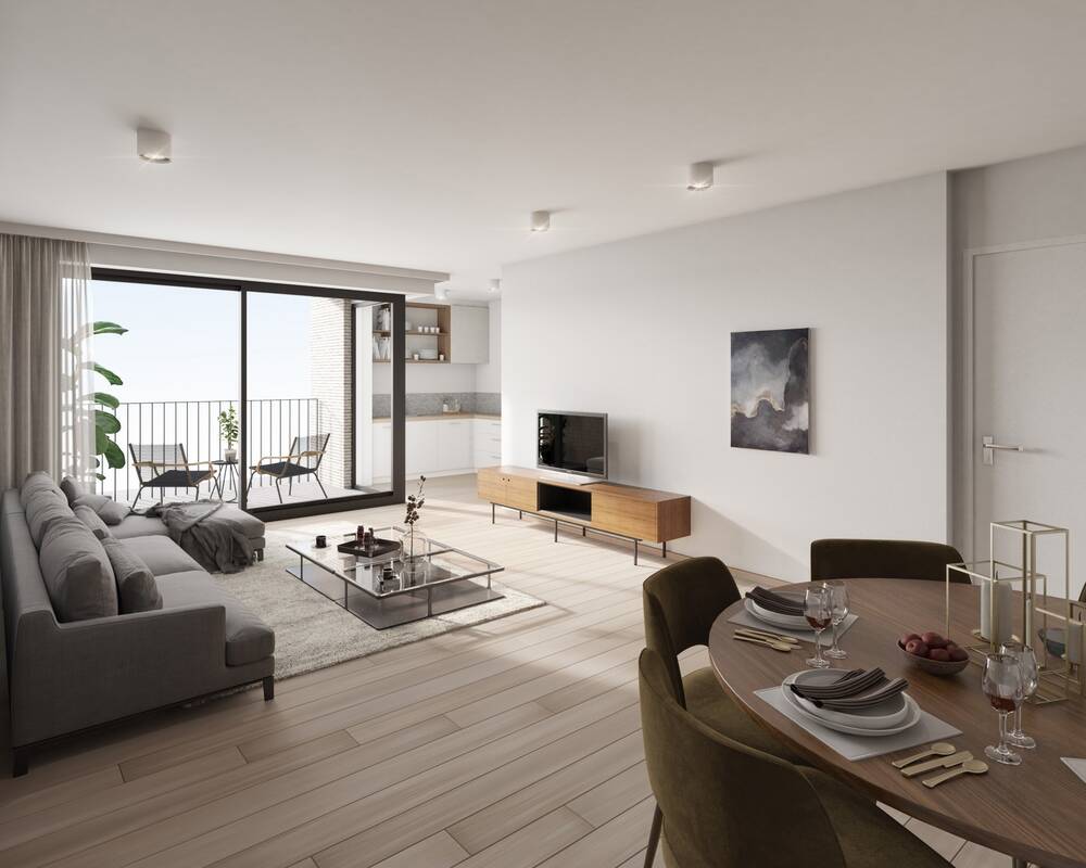 Appartement te koop in Oostakker 9041 296000.00€ 2 slaapkamers 88.00m² - Zoekertje 448502