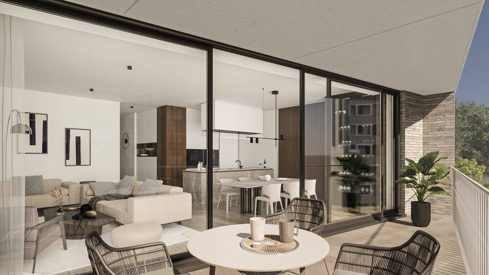 Appartement te koop in Gent 9000 459000.00€ 2 slaapkamers 94.00m² - Zoekertje 459697