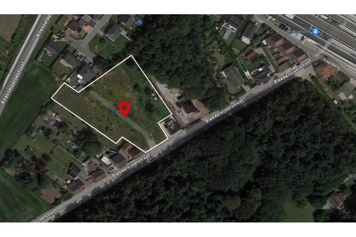 Grond te  koop in Aalter 9880 190500.00€  slaapkamers m² - Zoekertje 463541