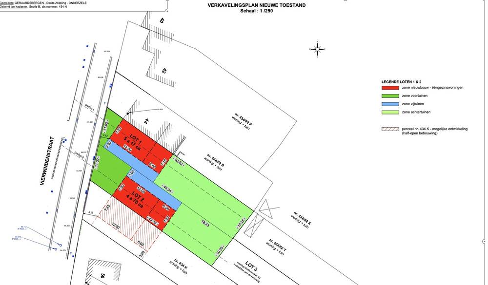 Grond te koop in Geraardsbergen 9500 300000.00€ slaapkamers m² - Zoekertje 505124