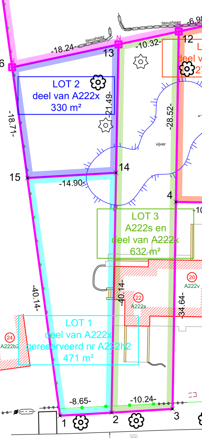 Grond te  koop in Wondelgem 9032 249500.00€  slaapkamers m² - Zoekertje 501932