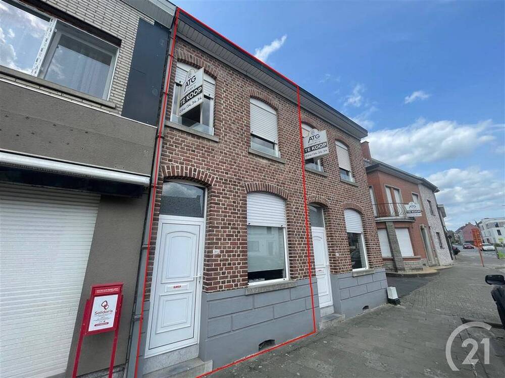 Huis te koop in Moerbeke 9500 155000.00€ 2 slaapkamers 70.00m² - Zoekertje 500107