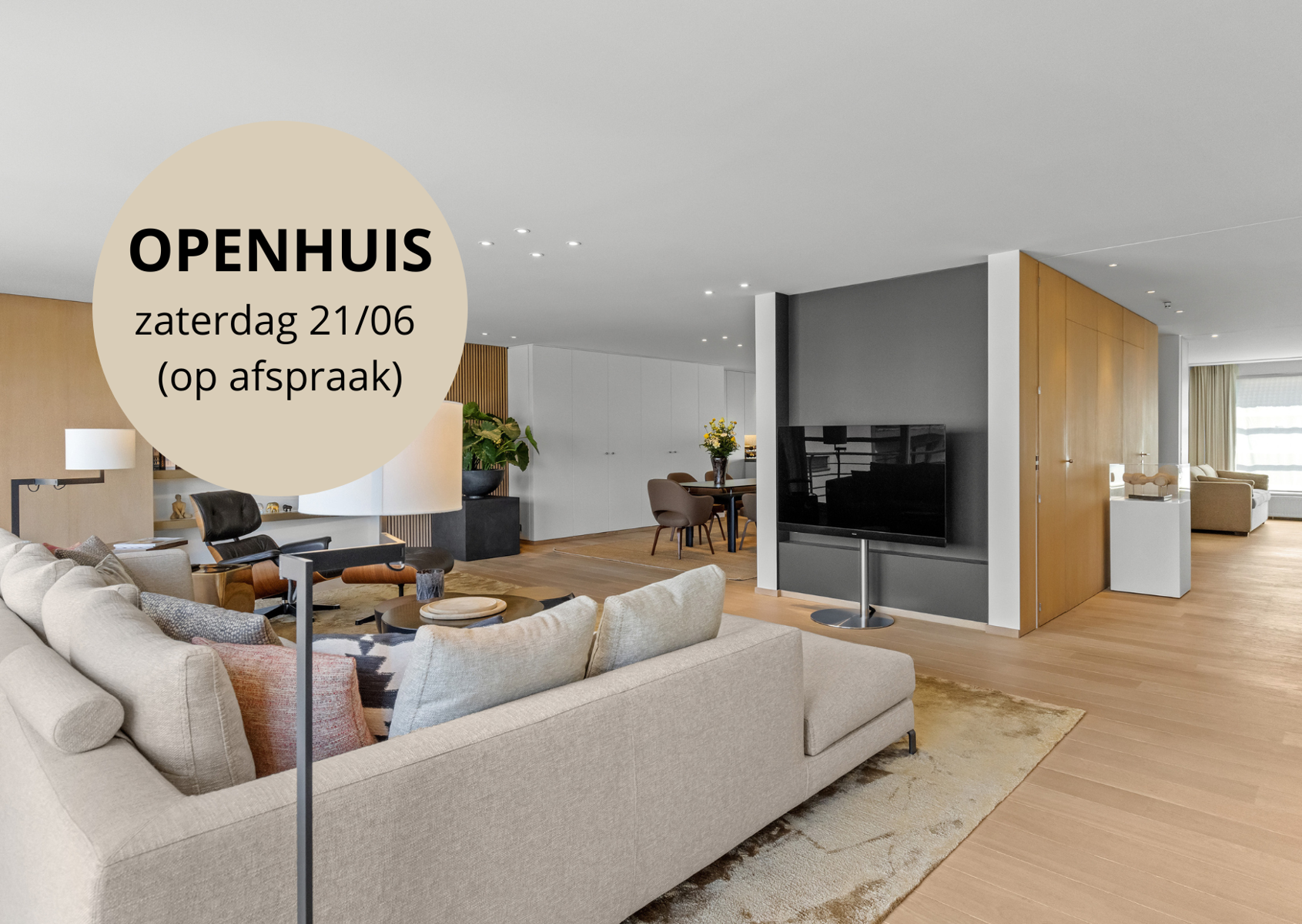 Appartement te koop in Deinze 9800 885000.00€ 3 slaapkamers 218.00m² - Zoekertje 498923