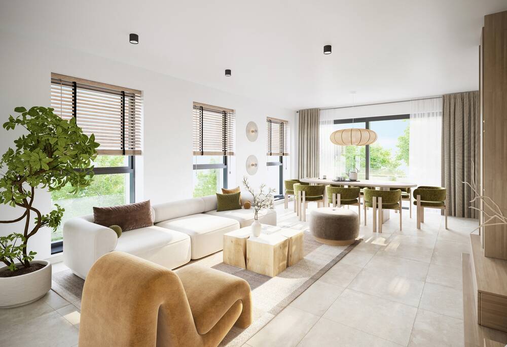 Appartement te koop in Oostakker 9041 379000.00€ 2 slaapkamers 90.20m² - Zoekertje 498394