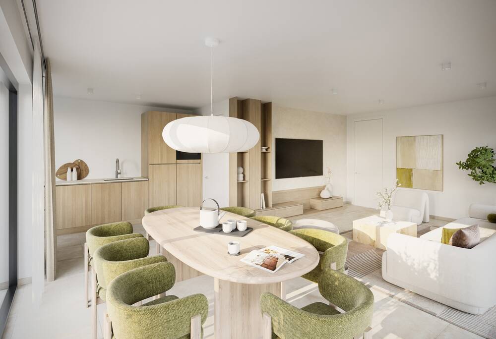 Appartement te koop in Oostakker 9041 359000.00€ 2 slaapkamers 84.43m² - Zoekertje 498420