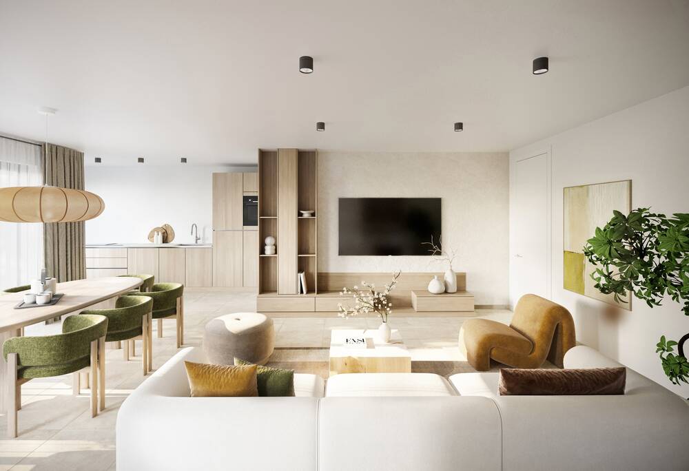 Appartement te koop in Oostakker 9041 374000.00€ 2 slaapkamers 84.43m² - Zoekertje 498398