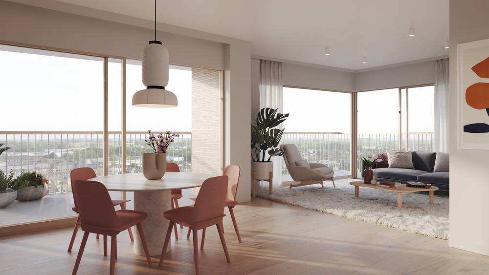 Appartement te koop in Deinze 9800 325000.00€ 2 slaapkamers 84.00m² - Zoekertje 494534