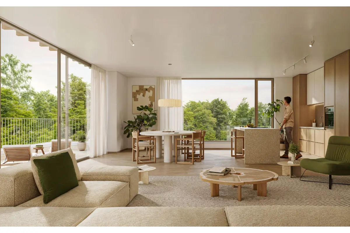 Appartement te  koop in Sint-Amandsberg 9040 396000.00€ 2 slaapkamers 89.00m² - Zoekertje 494693