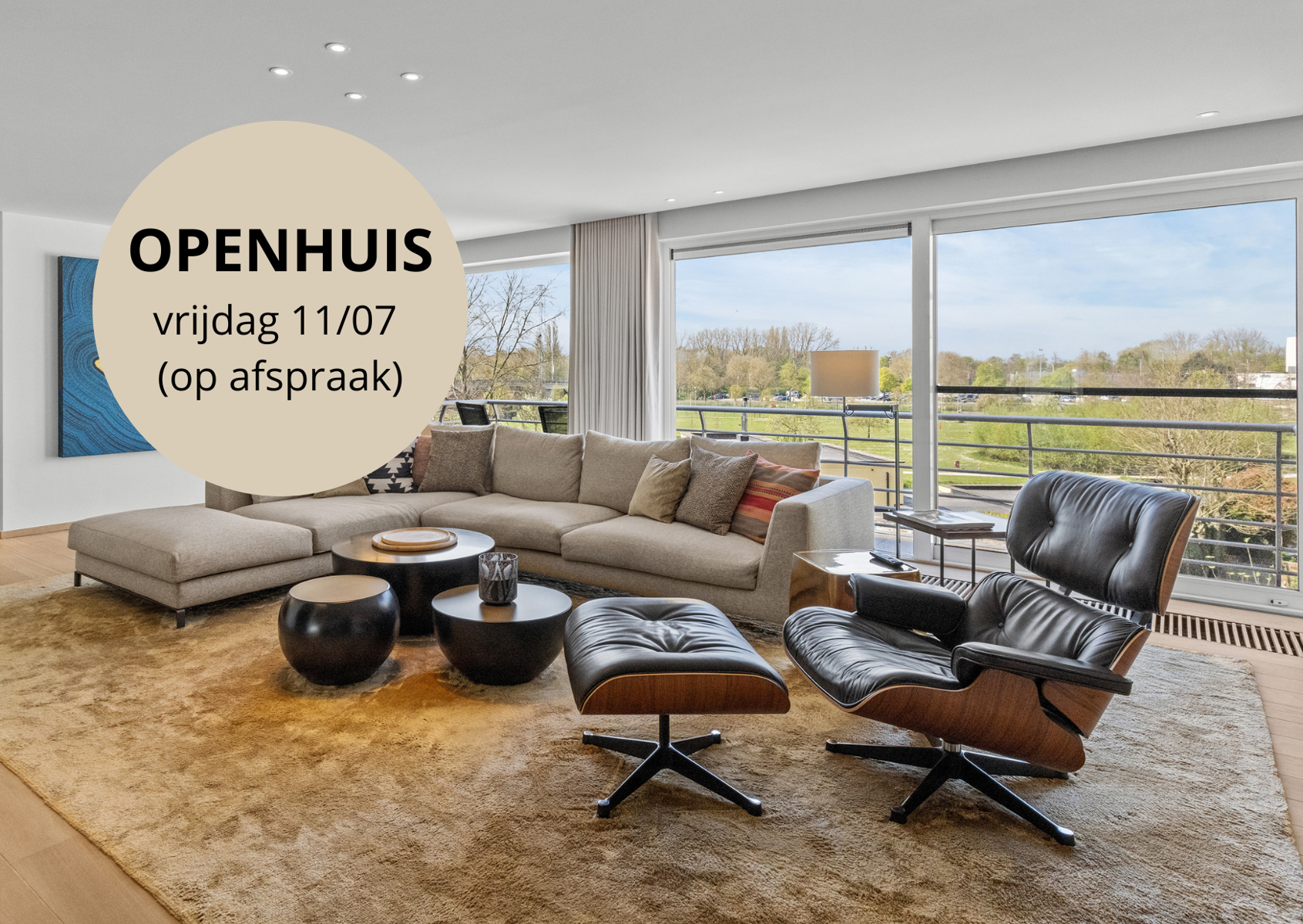 Appartement te koop in Deinze 9800 675000.00€ 3 slaapkamers 218.00m² - Zoekertje 523613