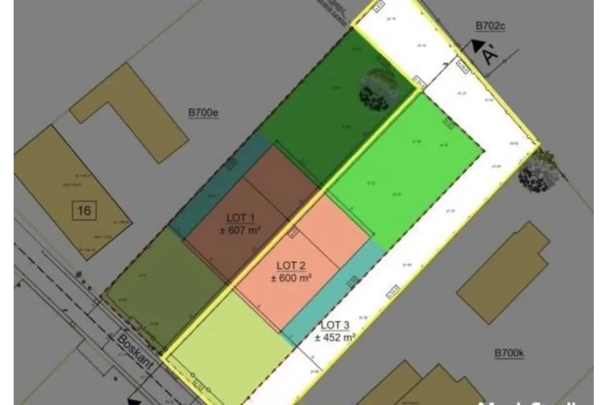 Bouwgrond te  koop in Oudenaarde 9700 149000.00€  slaapkamers m² - Zoekertje 528774