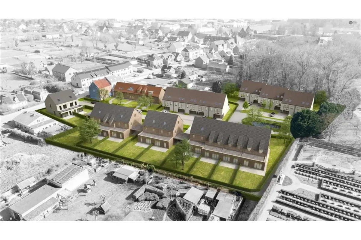 Bouwgrond te  koop in Stekene 9190 0.00€  slaapkamers m² - Zoekertje 537280