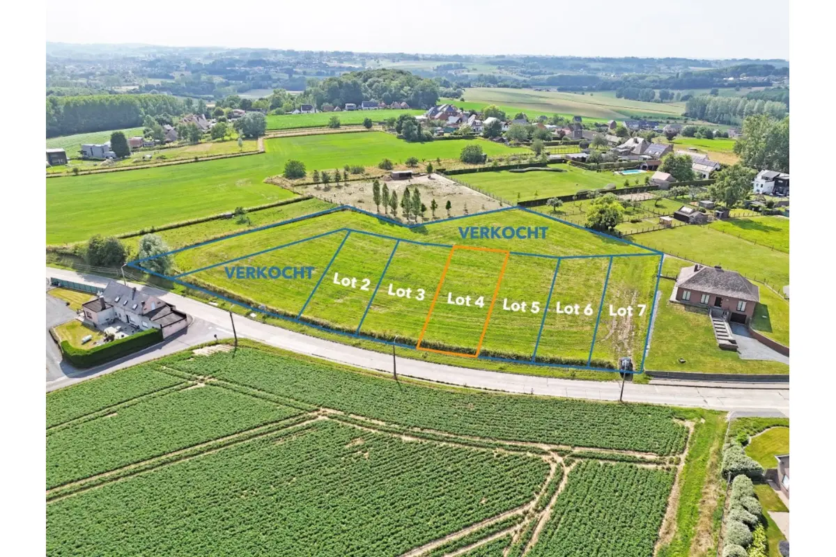 Grond te  koop in Zottegem 9620 135000.00€  slaapkamers m² - Zoekertje 546598