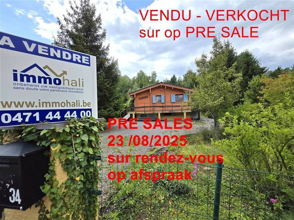 Bungalow te in Erezée 6997 249000.00€ 3 slaapkamers 161.00m² - Zoekertje 553688