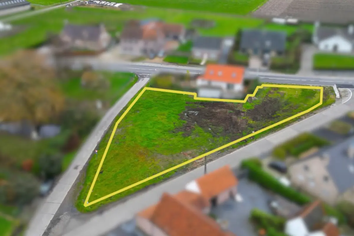 Grond te  koop in Kruishoutem 9770 350000.00€  slaapkamers m² - Zoekertje 563262