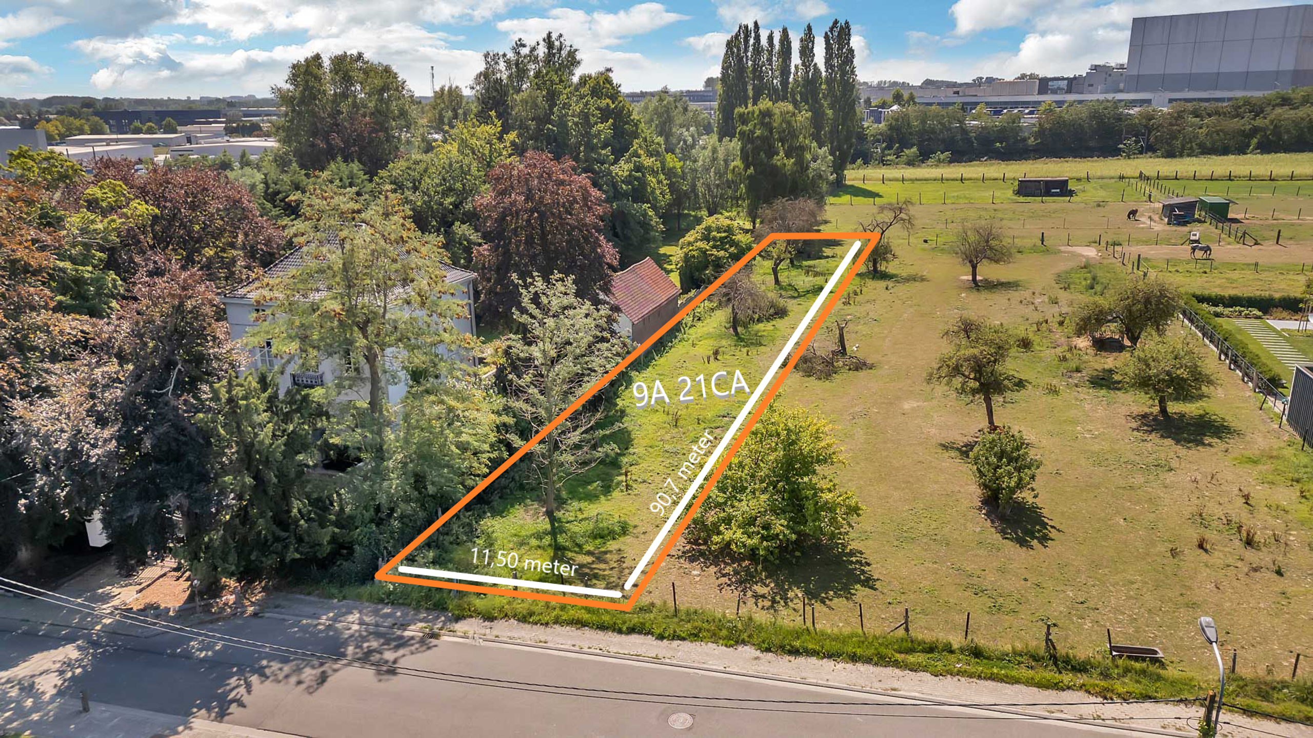 Grond te koop in Erpe-Mere 9420 184000.00€ slaapkamers m² - Zoekertje 566108