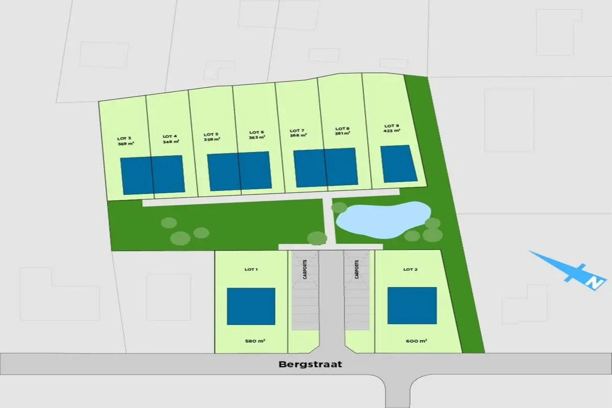 Bouwgrond te  koop in Belsele 9111 234000.00€  slaapkamers m² - Zoekertje 569660