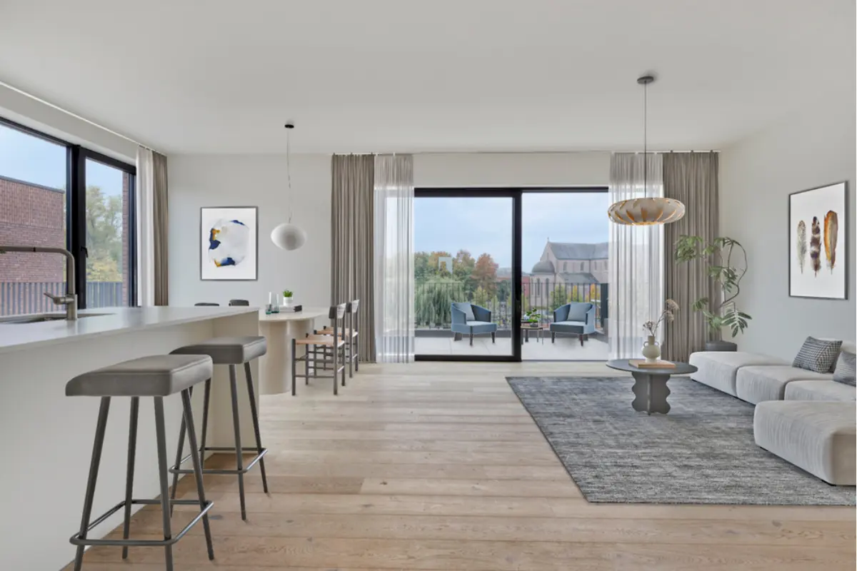 Appartement te  koop in Merelbeke 9820 720000.00€ 3 slaapkamers 129.00m² - Zoekertje 570441