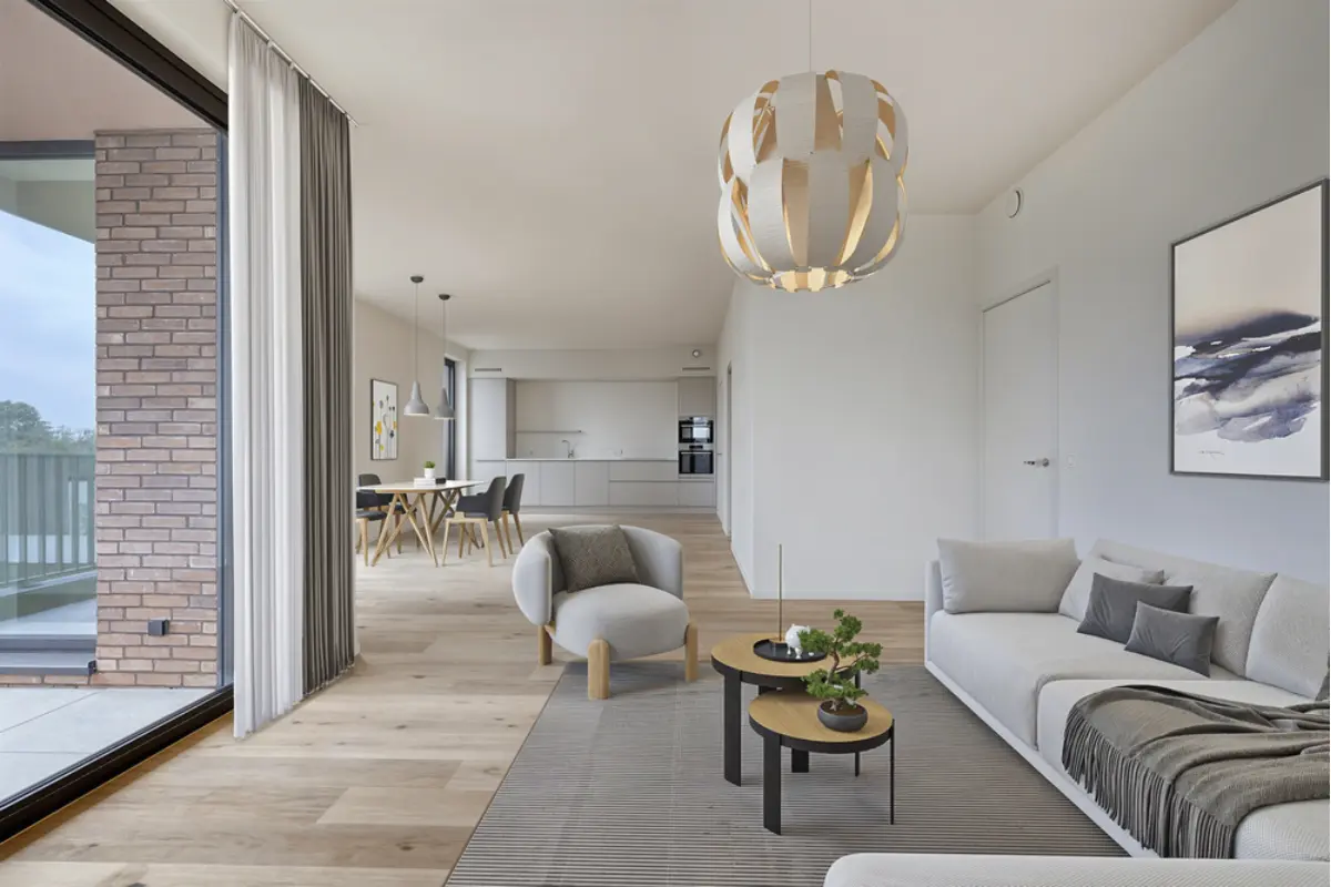 Appartement te  koop in Merelbeke 9820 645000.00€ 3 slaapkamers 135.00m² - Zoekertje 570442